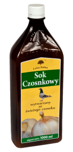 Sok czosnkowy 1l