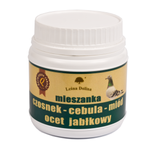 Mieszanka czosnek - cebula - ocet jabłkowy - miód 500g