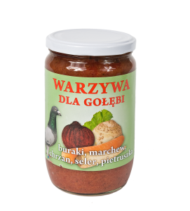 Warzywa dla gołębi 640g